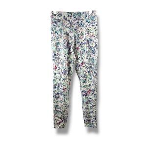 Freely NWT Haven 7/8 High Waisted Legging in Blue Tint Mosaic Geo Size S